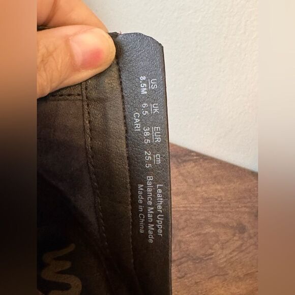 Same Edelman Cari Brown Embossed print Booties size 8.5 - Picture 2 of 12